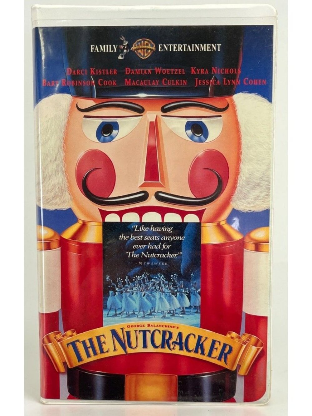 The Nutcracker VHS George Balanchine Christmas Movie 1994 Macaulay Culkin
